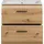 WELLTIME Waschbeckenunterschrank Florenz 60 x 53 cm Braun