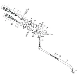 Hansgrohe Axor Uno 2 Einhebel-Küchenmischer Unterputz Gold