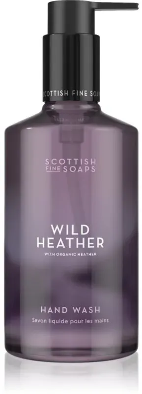 Scottish Fine Soaps Wild Heather Hand Wash Flüssigseife mit Pumpe 300 ml