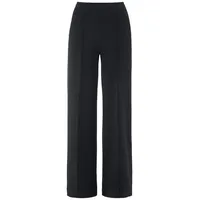 Hessnatur Jerseyhose Relaxed Wide Leg aus Bio-Baumwolle (1-tlg) schwarz 42