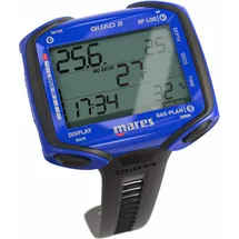 Mares Quad 2 - Tauchcomputer - Farbe: Blau