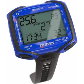 Mares Quad 2 - Tauchcomputer - Farbe: Blau