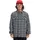 QUIKSILVER Langarmhemd kariert Schwarz S