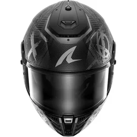 Shark Spartan RS Shiever Schwarz/Silber L