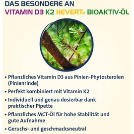 Hevert-Arzneimittel Vitamin D3 K2 Hevert Bioaktiv Öl 20 ml