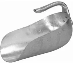 SCHNEIDER Sackschaufel, Aluminium 180370 , Inhalt: 2200 ml