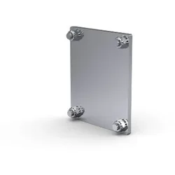 Mauderer Verbinder für Fußleisten zur geraden Verbindung