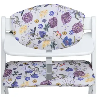 hauck Sitzkissen für Alpha+, Beta+ & Arketa Holzhochstuhl Highchair Pad ab 6 Monaten, Anti-Rutsch Noppen, Einfache Befestigung mit Druckknöpfen, Maschinenwaschbar (Beige