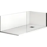 MIRLO Duschrückwand Nexo weiß 70x80cm