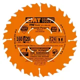 CMT ITK Plus Kreissägeblatt 160 x 1,8 x 20 mm Z=24