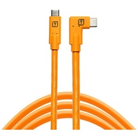 Tether Tools TetherPro USB-C auf USB-C rechter Winkel orange
