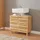 [en.casa] Waschbeckenunterschrank Epind 60x66x30 cm Bambus Natur