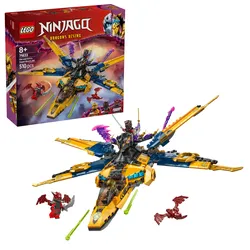 LEGO NINJAGO Ras und Arins Super-Sturmflieger - Ninja Spielzeug 71833