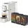 Polti Coffea S15W Kapselmaschine Silber/Weiß