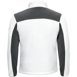 Nitras MOTION TEX PLUS Fleecejacke Weiß/Grau M