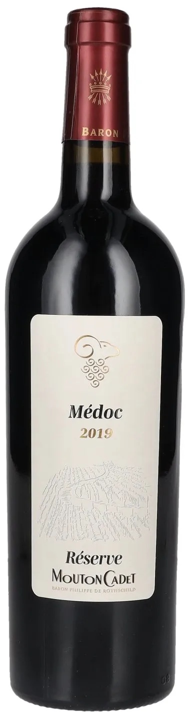 Baron Philippe de Rothschild Mouton Cadet Réserve Médoc 2019 13,5% Vol. 0,75l