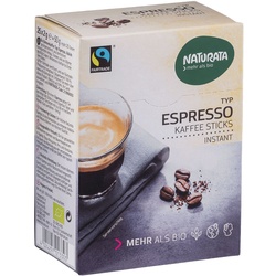 Naturata Bio Espresso instant Sticks Fairtrade Pulver 50 g