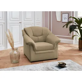 DOMO collection Sessel Mezia Polyester 98 x 84 x 82 cm Beige