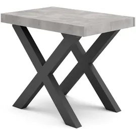 SKRAUT HOME Ausziehtisch 302 x 73 x 90 cm grau