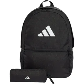 adidas Backpack With Pencil Case Schwarz/Weiß