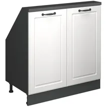 Vicco Kommode Rion 80 x 83,8 x 46 cm Weiß / Anthrazit