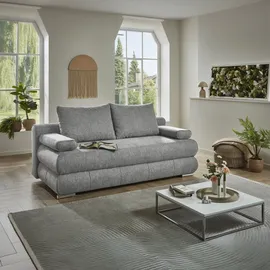 SUN GARDEN Schlafcouch Polyester 2-Sitzer Grau