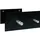 SZ METALL Wandgarderobe Design 12 100 x 9 x 5 cm Schwarz