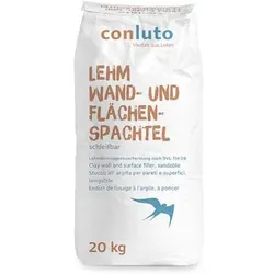 conluto Lehm Wand- und Flächenspachtel - 20 kg Sack