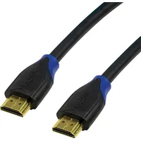 Logilink HDMI Anschlusskabel HDMI-A Stecker, HDMI-A Stecker 2.00m Schwarz CH0062 Audio Return Channe