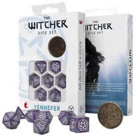 Q Workshop Q-Workshop The Witcher Dice Set: Yennefer – Lilac and Gooseberries (7), 295.0 x 295.0 x 85.0 mm