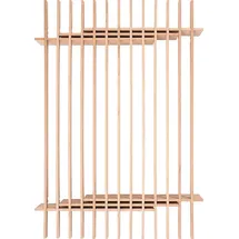 Tojo Bett TOJO "parallel L", beige (natur), B:198cm H:25cm L:205cm, Betten, Bett, einfache Montage ohne Werkzeug, in verschiedenen Breiten