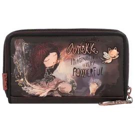 Anekke Dreamverse Wallet M Damen Geldbörse dunkelbraun