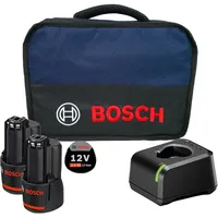 Bosch Starter-Set 12 V / 2x 3,0 Ah Akku