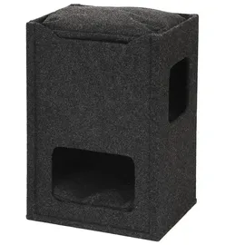 Laroy Comfort Cuby Kratzbaum 48 x 38 x 70 cm grau