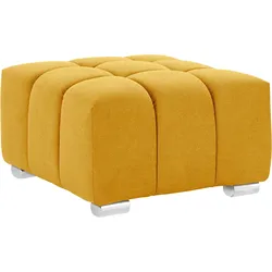 exxpo - sofa fashion Hocker »Elias hochwertig und elegant, mit tollem Sitzkomfort« exxpo - sofa fashion mustard
