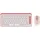 Logitech POP Icon Combo US Rose und Off-White