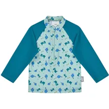 Sterntaler – Kid's Badeshirt Langarm, Dino - Lycra Gr 92 türkis