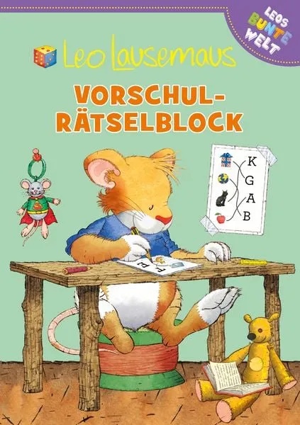 Preisvergleich Produktbild Leo Lausemaus Vorschul-Rätselblock