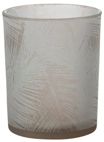 DAHEIM Windlicht Blätter Glas M (Medium)