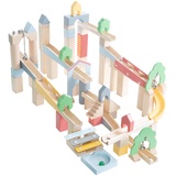 roba Kugelbahn aus Holz 60x40 cm, Spielzeug, Kinderspielzeug, Konstruktionsspielzeug