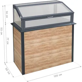 Westmann Primus-Multi Plus M 50 x 100 x 113 cm Braun/Anthrazit