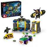 LEGO DC Batman - Die Batcave mit Batman, Batgirl & The Joker, lustiges Superhelden-Spielzeug, Geschenk für Kinder ab 4 Jahren mit Batman-Actionfiguren, 76272