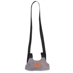 Cangaroo Babylaufgurt Oliver, Laufleine, Sicherheitsgurt, Riemen verstellbar grau