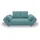 Home Affaire Schlafsofa Cord 2-Sitzer Grün