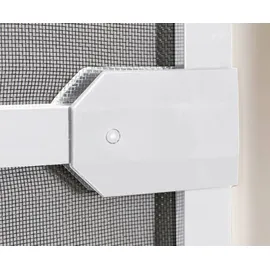 Hecht Fliegengitter Türbausatz Basic 100 x 210 cm Weiß