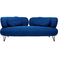 Kare-Design 2-Sitzer-Sofa, Blau, 182cm