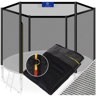 Kesser KESSER® Trampolin Ersatznetz Sicherheitsnetz UV-beständig Trampolinnetz Trampolinschutz Ø 244 305 366 427 cm einfache Montage Eingangstür mit Reißverschluss aus hochwertigen Materialien