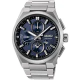 Seiko Astron GPS Solar Herrenarmbanduhr Titan/Blau