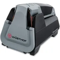 Wüsthof Easy Edge elektrischer Messerschärfer, 18 x 11 x 13 cm, Schwarz / Grau