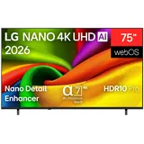 LG 75NU850B6LA" 75" NANO 4K UHD AI Smart TV NU85
